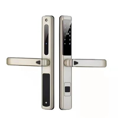 QLEUNG S616 IP65 Waterproof Smart Door Lock with Fingerprint and Tuya App
