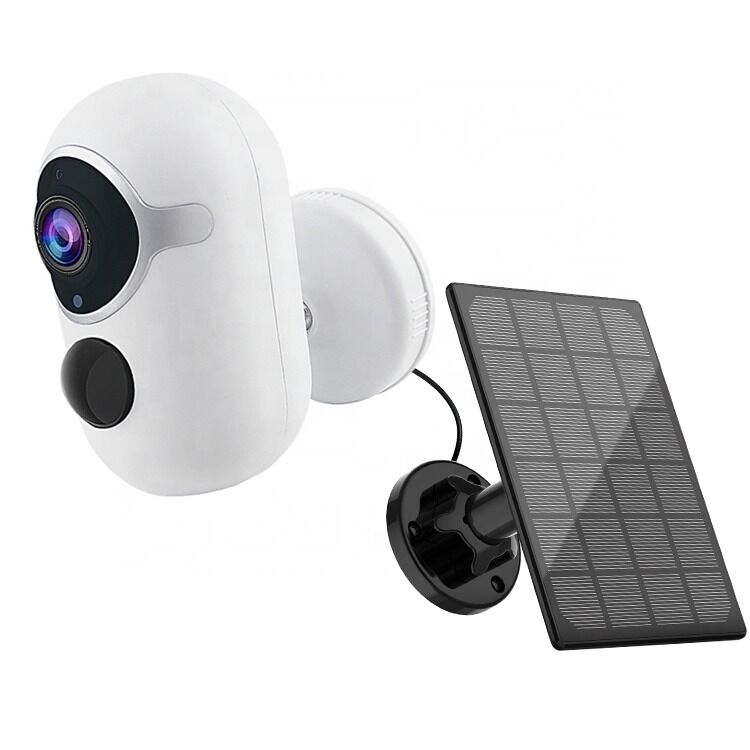 Qleung C06 Tuya Wireless NVR HD 1080P Video Night Vision WIFI Waterproof Bullet Solar Panel Charging CCTV Security Camera