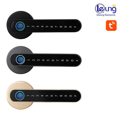 S604L ล็อคประตูลายนิ้วมือ Tuya ล็อคประตูสมาร์ท ความหนา 35-55mm