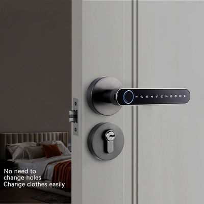 ล็อคประตูลายนิ้วมือ Tuya Smart Lock Door 5072 มอร์ติซ