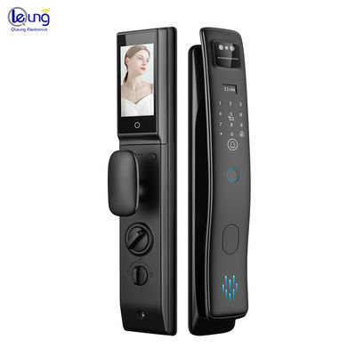 อัตโนมัติ 3 มิติ แจ้งใบหน้า กล้อง Tuya สมาร์ทล็อคด้วยการโทรวีดีโอ S958max ดิจิตอลล็อคประตู