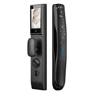 S931MAX ล็อคประตูอัตโนมัติด้วย 3D Face ID Tuya Wifi Video Intercom รหัสรหัสลายนิ้วมือ