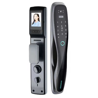 Qleung S928MAX อัตโนมัติเต็ม Usmart Go Wifi ระยะไกล ปิดประตู รหัสผ่าน จดนิ้วมือชีวภาพ ปิดประตูสมาร์ท