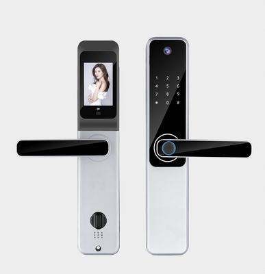 Qleung Tuya Wifi App กล้องล็อค รูปนิ้วมือบิโอเมตริก รูป IC Card Key S802Pro Home