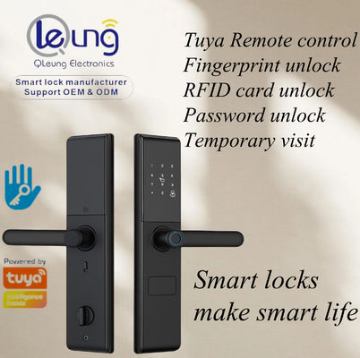 Qleung S829 Tuya Wifi Remote Control รอยนิ้วมือบัตรรหัสบัตรรหัส