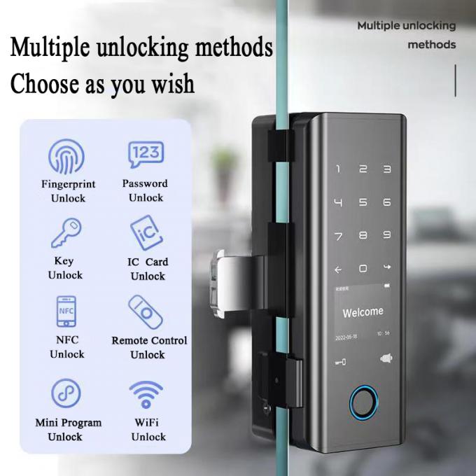 Qleung G9S Tuya Doorbell การ์ดรหัสผ่านลายนิ้วมือ ล็อคดิจิตอล 4
